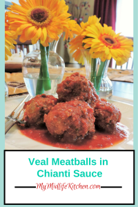 Veal Meatballs in Chianti Sauce