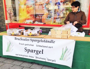 Spargel Stand